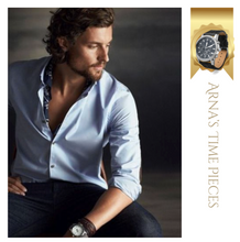 Load image into Gallery viewer, Limited Edition - Arna's Diamond Chronograph Baguette White Rose Gold
