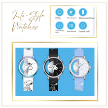 Load image into Gallery viewer, Limited Edition SNOOPY Designer Watch Gift Set Black
