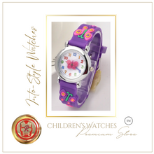 Load image into Gallery viewer, Character 3D Silicone Watch Butterfly
