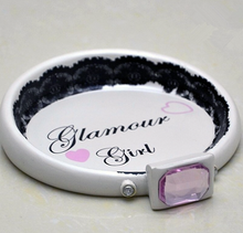 Load image into Gallery viewer, "Glamour Girl" Bathroom set - 5 piece. (3D Hand Painted)
