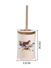 Load image into Gallery viewer, "Scottishe" Collection (Horse) - Toilet Brush Set
