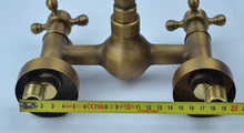 Load image into Gallery viewer, "Arna" Collection - Bathroom Basin Faucet Antique Brass Sink Mixer Crane Tap
