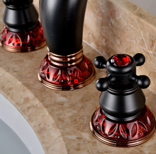 Load image into Gallery viewer, "Arna" Collection - Bathroom Basin Faucet Antique Brass Sink Mixer Tap
