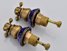 Load image into Gallery viewer, "Arna" Collection - Bathroom Basin Faucet Antique Brass Sink Mixer Tap
