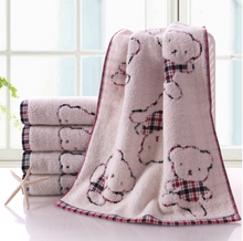 Load image into Gallery viewer, 100% Bath Set - Baby Girl/Boy  -  Embroidery Tartan
