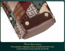 Load image into Gallery viewer, "Arna Lisa" Collection - Legend Small Genuine Leather Women Crossbody Shoulder Bag Purse Vintage Bucket Design
