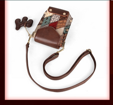 Load image into Gallery viewer, "Arna Lisa" Collection - Legend Small Genuine Leather Women Crossbody Shoulder Bag Purse Vintage Bucket Design
