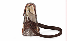 Load image into Gallery viewer, "Arna Lisa" Collection - Legend Small Genuine Leather Women Crossbody Shoulder Bag Purse Vintage Bucket Design
