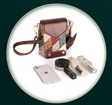 Load image into Gallery viewer, "Arna Lisa" Collection - Legend Small Genuine Leather Women Crossbody Shoulder Bag Purse Vintage Bucket Design
