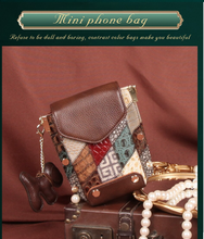 Load image into Gallery viewer, "Arna Lisa" Collection - Legend Small Genuine Leather Women Crossbody Shoulder Bag Purse Vintage Bucket Design
