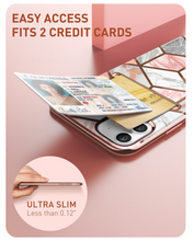 Load image into Gallery viewer, I-BLASON iPhone Case - 3 Colours - For iPhone 12/11/XR Case/For iPhone Cosmo Wallet Slim Designer Card Slot Wallet Case Back Cover caso
