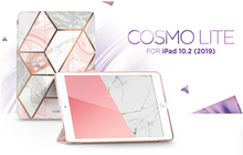 Load image into Gallery viewer, I-BLASON For iPad 10.2 Case - Cosmo Lite Slim Trifold Stand Smart Clear Hard Back Protective Cover with Auto Sleep/Wake
