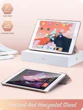 Load image into Gallery viewer, I-BLASON For iPad 10.2 Case - Cosmo Lite Slim Trifold Stand Smart Clear Hard Back Protective Cover with Auto Sleep/Wake
