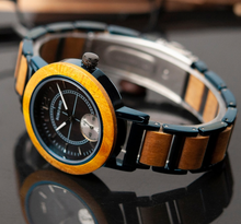 Load image into Gallery viewer, BOBO BIRD Men Watch Luxury Wooden Watches Waterproof Great Gift
