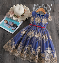 Load image into Gallery viewer, "Arna" Royal Gown Collection - Embroidered Formal Princess Dress
