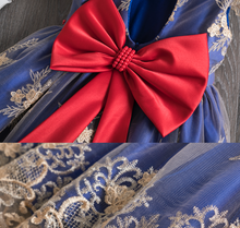 Load image into Gallery viewer, "Arna" Royal Gown Collection - Embroidered Formal Princess Dress
