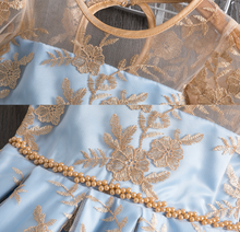 Load image into Gallery viewer, "Arna" Royal Gown Collection - Embroidered Formal Princess Dress
