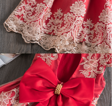Load image into Gallery viewer, "Arna" Royal Gown Collection - Embroidered Formal Princess Dress
