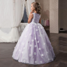 Load image into Gallery viewer, "Arna" Royal Gown Collection - Girls Wedding Evening Party Bridesmaid Long Dress Prom Gown Children Teenager New Year Princess Costume
