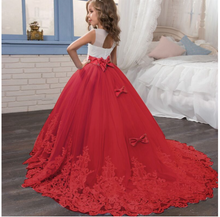 Load image into Gallery viewer, "Arna" Royal Gown Collection - Girls Wedding Evening Party Bridesmaid Long Dress Prom Gown Children Teenager New Year Princess Costume
