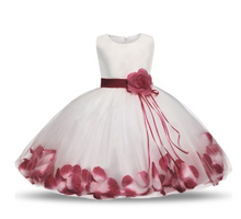 Load image into Gallery viewer, "Arna" Royal Gown Collection - Flower Tulle Toddler Kids Christening Costume Newborn Baby Girl Birthday Dress
