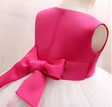 Load image into Gallery viewer, "Arna" Royal Gown Collection - Flower Tulle Toddler Kids Christening Costume Newborn Baby Girl Birthday Dress
