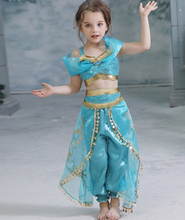 Load image into Gallery viewer, "Arna" Royal Gown Costumes - Halloween Costume For Kids Princess Dress Girl Carnival Party Birthday Dress Cosplay
