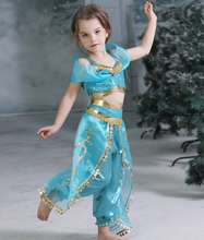 Load image into Gallery viewer, "Arna" Royal Gown Costumes - Halloween Costume For Kids Princess Dress Girl Carnival Party Birthday Dress Cosplay
