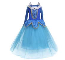 Load image into Gallery viewer, "Arna" Royal Gown Costumes - Halloween Costume For Kids Princess Dress Girl Carnival Party Birthday Dress Cosplay
