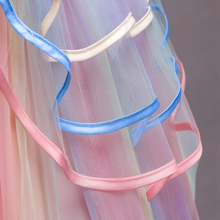 Load image into Gallery viewer, "Arna" Royal Gown Collection - Flower Dresses For Girls Elegant Rainbow Tutu Ball Gown 4-10 Year
