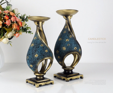 Load image into Gallery viewer, Luxury "Arna Collection" Creativity Starlight Candlestick European Vintage Candlelight Tableware Candle Holders
