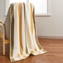 Load image into Gallery viewer, Luxury Towels - Choice of Colours - x2 - 100% Cotton Super Absorbent Comfortable Stripe
