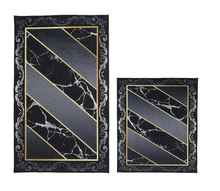 Load image into Gallery viewer, Elite Luxury Rectangular Bath Mat- Stylish Unique Designs and Colours - Velvet
