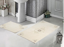 Load image into Gallery viewer, Luxury - Bath Mat with Embroidery - Ottoman
