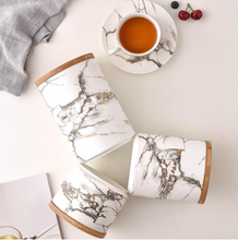 Load image into Gallery viewer, "Arna Lisa" Royal Collection - Tea Coffee Sugar - Luxury Marble
