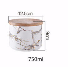 Load image into Gallery viewer, "Arna Lisa" Royal Collection - Tea Coffee Sugar - Luxury Marble
