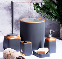 Load image into Gallery viewer, "Arna Lisa" Collection 5 Piece Bathroom Set - Many Styles and Colours Acrylic
