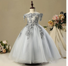 Load image into Gallery viewer, "Arna"  Royal Gown Collection - Girl/Formal/Wedding/Pageant -  Made to Measure - Large arrange of Colours
