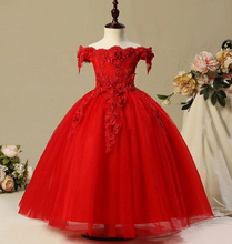 Load image into Gallery viewer, "Arna"  Royal Gown Collection - Girl/Formal/Wedding/Pageant -  Made to Measure - Large arrange of Colours
