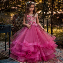 Load image into Gallery viewer, "Arna"  Royal Gown Collection - Girl/Formal/Wedding/Pageant -  Made to Measure - Large arrange of Colours
