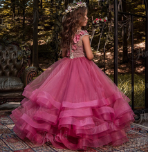 Load image into Gallery viewer, "Arna"  Royal Gown Collection - Girl/Formal/Wedding/Pageant -  Made to Measure - Large arrange of Colours
