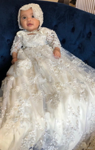Load image into Gallery viewer, "Arna"  Royal Gown Collection - Girl Christening/Baptism -  Made to Measure - Large range of Colours
