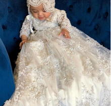 Load image into Gallery viewer, "Arna"  Royal Gown Collection - Girl Christening/Baptism -  Made to Measure - Large range of Colours
