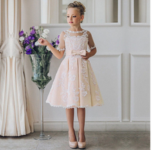 Load image into Gallery viewer, "Arna" Royal Gown Collection - Flower Girl/Formal -  Made to Measure - Large range of Colours
