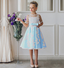 Load image into Gallery viewer, "Arna" Royal Gown Collection - Flower Girl/Formal -  Made to Measure - Large range of Colours
