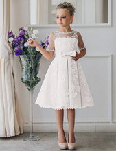 Load image into Gallery viewer, "Arna" Royal Gown Collection - Flower Girl/Formal -  Made to Measure - Large range of Colours
