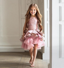 Load image into Gallery viewer, "Arna" Royal Gown Collection - Flower Girl/Formal -  Made to Measure - Large Range of Colours
