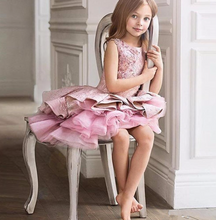 Load image into Gallery viewer, "Arna" Royal Gown Collection - Flower Girl/Formal -  Made to Measure - Large Range of Colours

