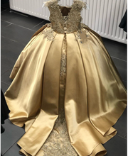 Load image into Gallery viewer, "Arna" Royal Gown Collection - Flower Girl/Formal/Party/Wedding -  Made to Measure - Large range of Colours
