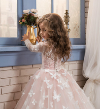 Load image into Gallery viewer, "Arna" Royal Gown Collection - Butterfly Girl/Formal/Wedding/Party -  Made to Measure - Large range of Colours
